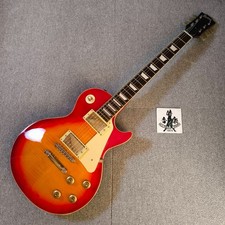 Guitarra Eléctrica Burny SRLG55 VCS Les Paul Tipo Sunburst Usada De Japón segunda mano  Embacar hacia Mexico