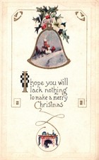 Postcard merry christmas for sale  Midlothian