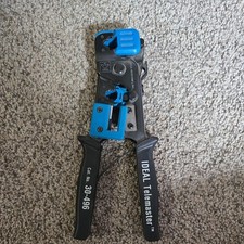 🇺🇸IDEAL Telemaster 30-496 Cut-Strip-Crimp Tool RJ-11 RJ-45 conectores🇺🇸 comprar usado  Enviando para Brazil