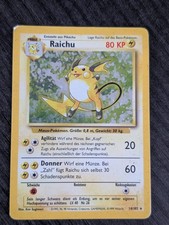 Raichu holo pokemon gebraucht kaufen Raichu holo pokemon gebraucht kaufen  Rietberg