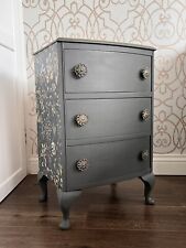 Upcycled grey floral for sale  SOUTH CROYDON