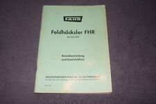 Betriebsanleitung ersatzteilli gebraucht kaufen  Kaiserslautern