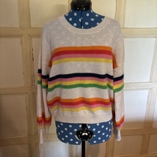 Striped cashmere jumper for sale  HUNGERFORD