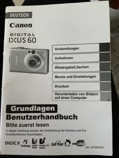Benutzerhandbuch canondigital  gebraucht kaufen  Deutschland