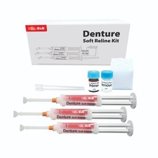 Kit de rédea macia para dentadura – aderência macia de longa duração, fácil de aplicar - uso único comprar usado  Enviando para Brazil