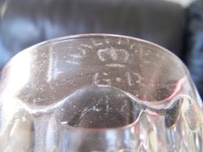 Vintage glass dimple for sale  MERRIOTT