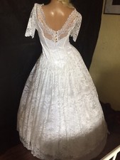 Kleid hochzeitskleid spitze gebraucht kaufen  Delitzsch
