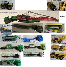 Martelo de bola 1/87 NORCOT CAT 730 K-500 TANK siku 1834, HOMEM, freightliner + reboque comprar usado  Enviando para Brazil