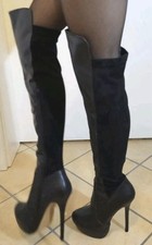 Verknee stiefel plateau gebraucht kaufen  Rosenheim