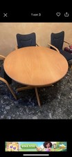 Holztisch ausziehbar stühlen gebraucht kaufen  Heringen