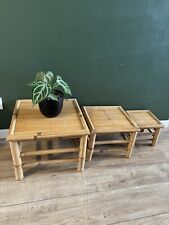 Ensemble tables bambou d'occasion  Amiens-