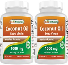 Pacote com 2 Best Naturals óleo de coco 1000 mg 180 cápsulas gelatinosas comprar usado Pacote com 2 Best Naturals óleo de coco 1000 mg 180 cápsulas gelatinosas comprar usado  Enviando para Brazil