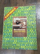 Vintage brookstone catalog for sale  Norman