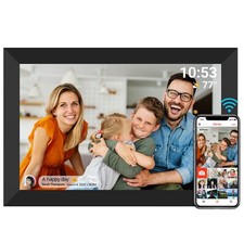 Moldura digital WiFi 32GB 10,1 polegadas 1280x800 IPS tela sensível ao toque - CAIXA ABERTA comprar usado  Enviando para Brazil