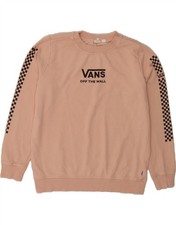 Moletom gráfico feminino VANS Reino Unido 10 pequeno algodão rosa AP09 comprar usado Moletom gráfico feminino VANS Reino Unido 10 pequeno algodão rosa AP09 comprar usado  Enviando para Brazil