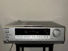 Receptor AV ONKYO TX-SR303 5.1 canais prata home theater [SEM controle remoto] comprar usado  Enviando para Brazil