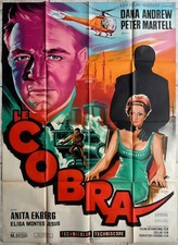 Cobra affiche cinéma d'occasion  Châteauneuf-du-Rhône