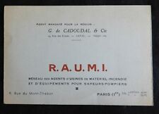 Carte visite ancienne d'occasion  France