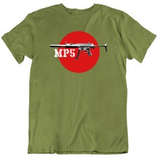 Camiseta presente arma, MP5 Hk arma de fogo soldado militar exército esporte equipe jogo nova comprar usado  Enviando para Brazil