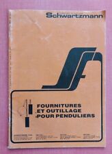 Schwartzmann catalogue pendulu d'occasion  Expédié en Belgium