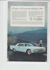Original 1961 Lincoln Continental Magazine anúncio "Pura Elegância" comprar usado  Enviando para Brazil