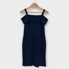 Vestido Joseph Ribkoff Feminino Tamanho 4 Pequeno Detalhe de Costura Azul Fora do Ombro comprar usado  Enviando para Brazil