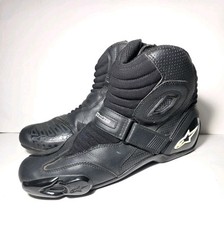Usado, Alpinestars SMX-1 R V2 Ventilado Tamanho 11.5 Botas de Motocicleta Sapatos Esportivos Preto comprar usado  Enviando para Brazil