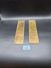 Pair brass door for sale  NEWQUAY