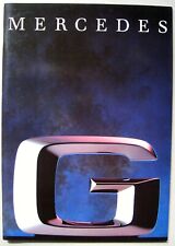 Brochure brochure mercedes d'occasion  Expédié en Belgium