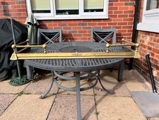 Antique brass fire for sale  DUDLEY