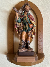 Schnitzfigur heiliger hubertus gebraucht kaufen  Hettenleidelheim