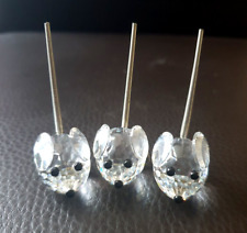 Swarovski crystal three for sale  PORTSMOUTH