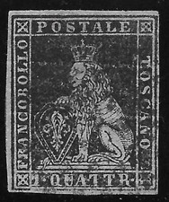 1851 toscana n.1a usato  Milano