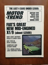 Motor Trend abril 1973 Rolls Royce Shadow 1935 Mercedes-Benz Roadster 824 comprar usado  Enviando para Brazil