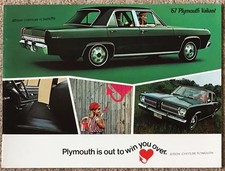 Plymouth valiant range for sale Plymouth valiant range for sale  LEICESTER