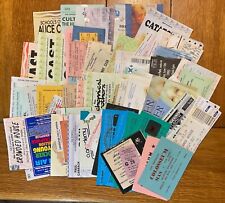 Original concert tickets for sale  WELLINGTON
