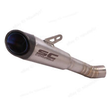 Tubo silenciador deslizante tubo titânio pontas de escape para Ducati Diavel 1200 2011-2016 comprar usado  Enviando para Brazil