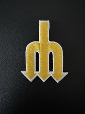 Usado, Retro Throwback Seattle Mariners M Spear Logo Patch Bordado NOVO - ESTOQUE ANTIGO comprar usado  Enviando para Brazil
