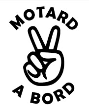 Sticker autocollant motard d'occasion  Champagnole