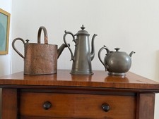 Pewter teapot jugs for sale  LONDON