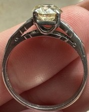 Diamant ring solitär gebraucht kaufen  Reinbek