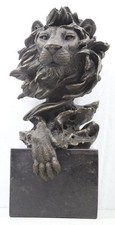 Bronze sculpture lion for sale  UK