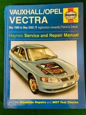 VAUXHALL OPEL VECTRA 1999 2002 GASOLINA E DIESEL HAYNES MANUAL DE OFICINA DO PROPRIETÁRIO  comprar usado  Enviando para Brazil