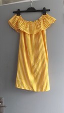 Yellow white stripe for sale  FERRYHILL