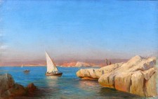 Tableau ancien marine d'occasion  Paris I