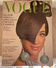Vogue magazine 1966. for sale  Campbell