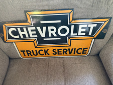 chevrolet porcelain sign for sale  Whitehall