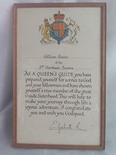 Queen girl guides for sale  NORWICH