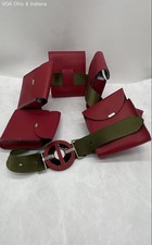 Réplica cosplay cinto seis bolsas vermelho Deadpool Wade Wilson Marvel Comics comprar usado  Enviando para Brazil