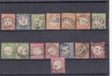 Briefmarken reich 1872 gebraucht kaufen  Bergen